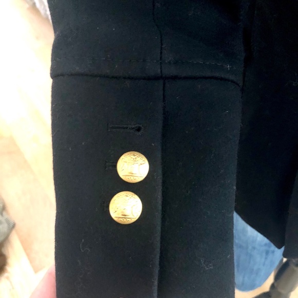 Double Breasted Wool Peacoat - Picture 8 of 12